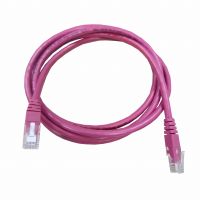 080 Network Cable 8P/8C, G/F Crystal Head Cat 6 Color Pink Use Different System Ethernet Network Cable