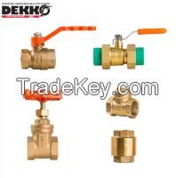 All types of high quality copper valves from manufacturer DEKKO VIETN