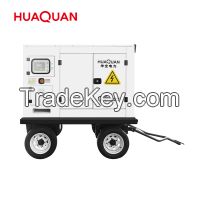 40kW 50kVA Mobile trailer type diesel generator set