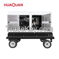 150kW 187.5kVA super silent mobile trailer diesel generator set