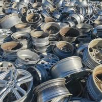 Discount Price Aluminum Scrap Silver Aluminum Alloy Wheels Used For Melting Ingot 6061 or 6063