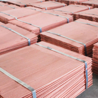 Pure Red Color Copper Cathodes 99.99% Cathode Copper Suppliers Electrolytic Copper