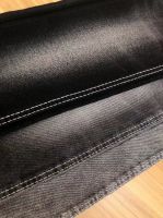 10.5oz stretch denim fabric indigo and black color
