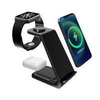 Multifunctional mobile phone headset watch desktop wireless portable charger wireless charger 15w mobile phone bracket