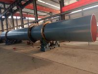 Rotary dryer for fertilizer production use