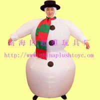 Sell :inflatable Christmas costume---snowman