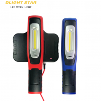 Customizable wireless charging handheld 800lm Led work light available for car repair with magnetic DC IP67