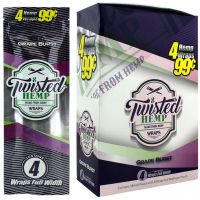 Twisted Wraps Grape Burst 15 Pouches of 4