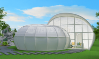 Permanent Tent Structures - Shell-shaped Tent