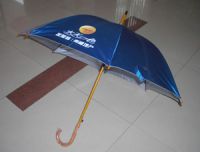 wooden umbrella