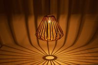 Modern Nordic Wooden Light Lamp For Dinning Room Indoor Linear Adjustable Hanging Lights/Led Pendant Light