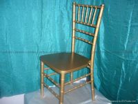 Gold chiavari chair