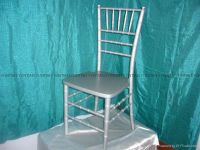 silver chiavari chair