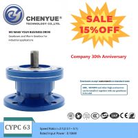 CHENYUE High Torque Big Output Hole Worm Gearbox CYPC63 Input 11mm Output 14mm Speed Ratio from 2:1 to 5:1 Free Maintenance