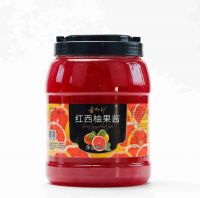 Grapefruit jam puree pulp 3kg bottles China factory customize for drinks beverage