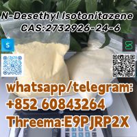 N-Desethyl lsotonitazene   CAS:2732926-24-6 whatsapp/telegram: Threema:E9PJRP2X