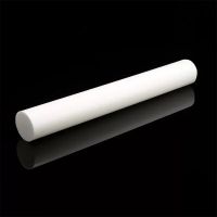 PTFE Teflon Round Rod Bar, 100% Virgin White Polytetrafluoroethene, 25mm Diameter X 1000mm Length