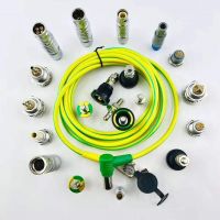 Customized Length Yellow Green Ground Wire Cable for Med Equipment