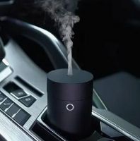 Car Diffuser for Essential Oils, Car Air Fresheners Fragrance Humidifiers, USB Powered Portable Cool Mist Ultrasonic Humidifiers for Car Home Office Bedroom (Plain Black)