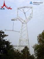 power transmission line steel tower