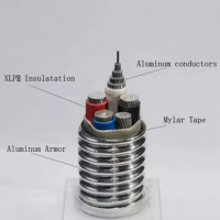 600V Metal Clad Armor Copper 12/2 Awg MC Cable for Construction