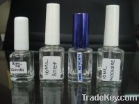 Sell Square Nail Polish Glass Bottle with Cap and Brush