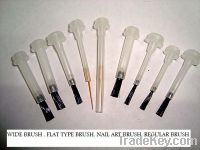 Sell brushes for Nail Art, Sell Bottles for Nail Art