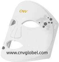 CNV Led Face Mask Light Therapy, Red & Blue Light Therapy for Wrinkles, Rejuvenation & Tightening, Skin Care G2 White