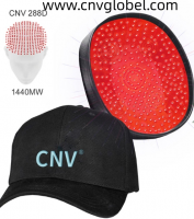 CNV Mobile Laser Therapy Cap for Hair Regrowth - 288 Laser Diodes-Fitting Model - FDA-Cleared for Medical Treatment of Androgenetic Alopecia - Great Coverage