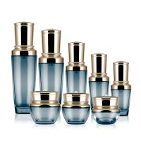 Small Black Bottle Glass Set Bottle Beauty Salon Professional Line Cosmetics Bottle