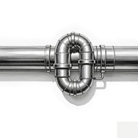 Corrosion Resistant Exhaust Pipe 600mm Length