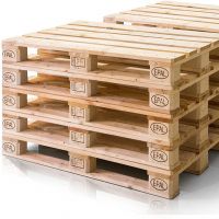 In Stock New Pine 1200x1000 EPAL Wood Pallet Euro Standard for Warehouses Industries and Transportation Best Price