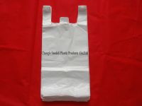 HDPE vest carrier bag, shopping bag