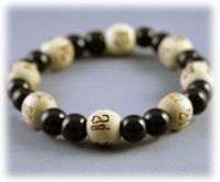 Sell karma beads, lucky beads, peaceful beads, onyx beads