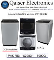 Qaiser Electronics Special Offer for Top Load Automatic Washing Machine, 8-KG DWT-9060 EZ