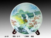 Sell porcelain plate for decorative home