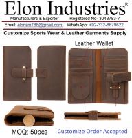 ELON Industries special Offer For Custom Leather Wallet Productions