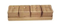 Sell Bamboo Condiment Container Set
