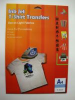 Sell Light Inkjet Iron-on Transfer Paper