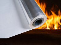 Aluminum foil fiberglass cloth high temperature reflective shielding