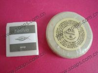 Sell hotel soap with shrink or stretch wrap