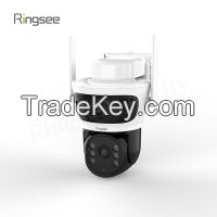 AOV Dual-lens solar security camera