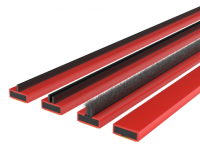 Intumescent Fire Resistant and Smoke Seal Graphite Fire Resistant Strips Sodium Silicate, Graphite Sodium Silicate and Graphite
