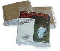EMERGENCY BLANKET OR SLEEPING BAG