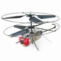 Sell Transparent Body And LED Eyes 3 Channel Rc Toys Helicopter