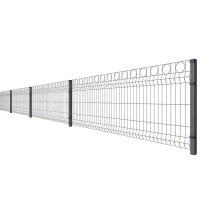 Modern Decorative 6x6 Galvanized Iron Wire Mesh Fence Reinforced Welded with Square Holes & Angle Iron Cut-Service Included