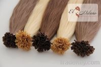 Sell Pre bonded Nail Tip Hair Extensions