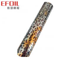 Washing Resistance Excellent Adhesion Leopard Print Fabric Textile Hot Stamping Foil