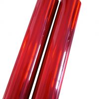 High Glossy Red Seamless Holographic Laser Customized Hot Stamping Foil