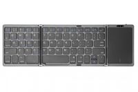 Factory directly wholesale full size folding keyboards for laptop tablet mobile keyboard with big touchpad